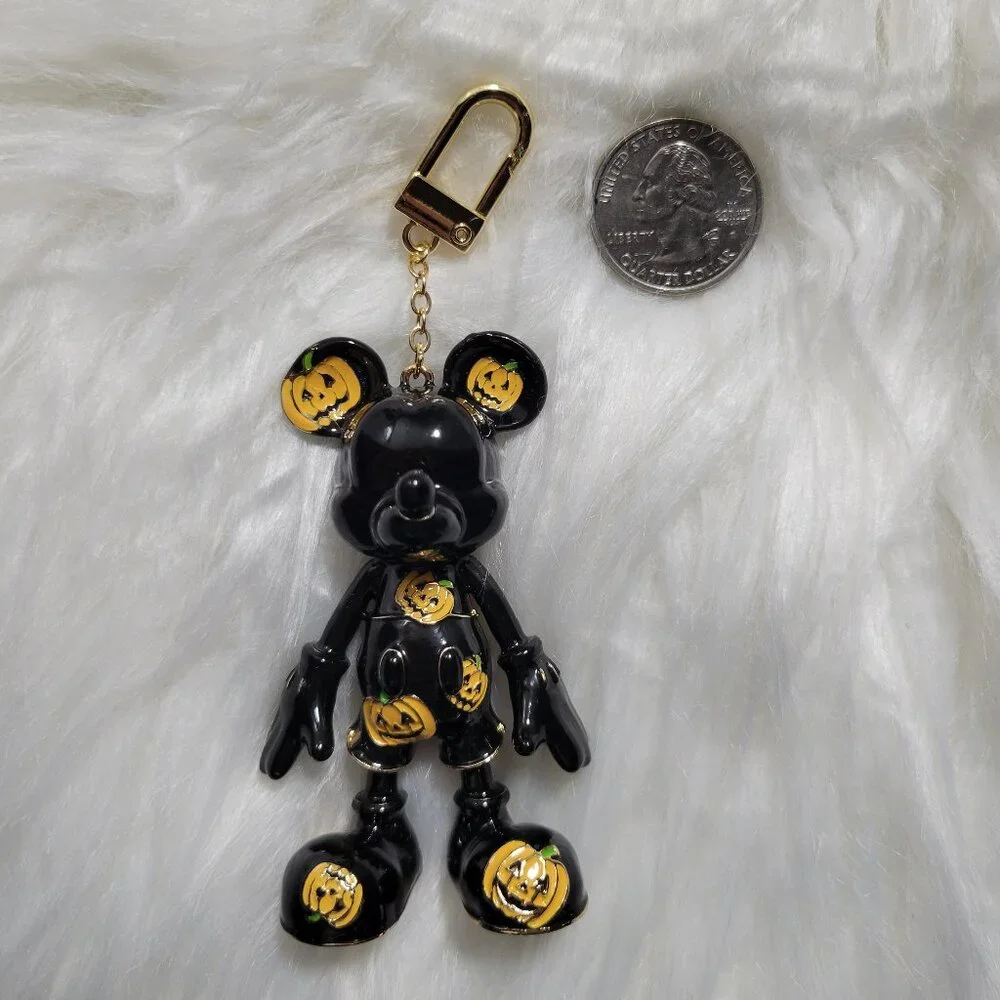Disney x Baublebar Mickey Mouse Pumpkin Bag Charm